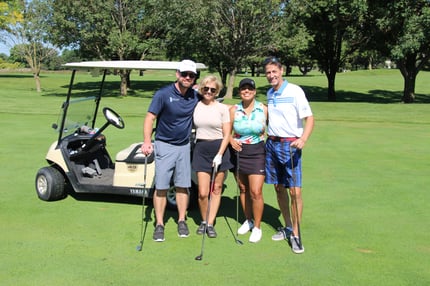 Annual Golf Outing  lights festival on The Magnificent Mile in Chicago, illuminating Michigan Avenue with dazzling displays, festive decorations, and crowds enjoying the lively atmosphere