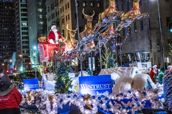 Santa Claus Arrival at The Wintrust Magnificent Mile Lights Festival - Photo credit Vito Palmisano (2)